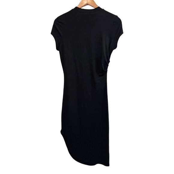 Buffalo David Bitton Black Asymmetrical Sheath Dress - Picture 2 of 5
